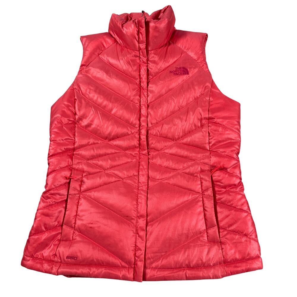 The North Face 550 Goose Down Puffer Vest Women's M Pink